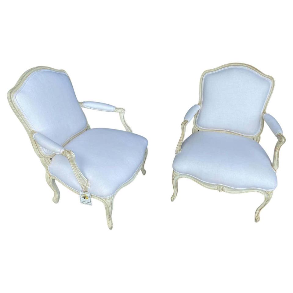 <p><a href="https://go.redirectingat.com?id=74968X1596630&url=https%3A%2F%2Fwww.1stdibs.com%2Ffurniture%2Fseating%2Fbergere-chairs%2Flouis-xv-pair-of-chairs-linen%2Fid-f_28575622%2F&sref=https%3A%2F%2Fwww.veranda.com%2Fhome-decorators%2Fa43097753%2Fbest-antiques-to-buy%2F" rel="nofollow noopener" target="_blank" data-ylk="slk:Shop Now;elm:context_link;itc:0;sec:content-canvas" class="link ">Shop Now</a></p><p>Louis XV Pair of Chairs in Linen</p><p>$900.00</p><p>1stdibs.com</p>