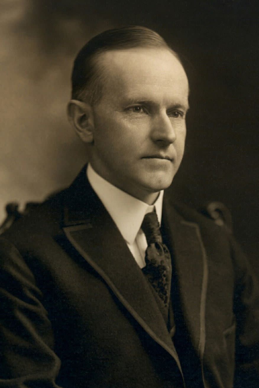 Calvin Coolidge was born on Independence Day.