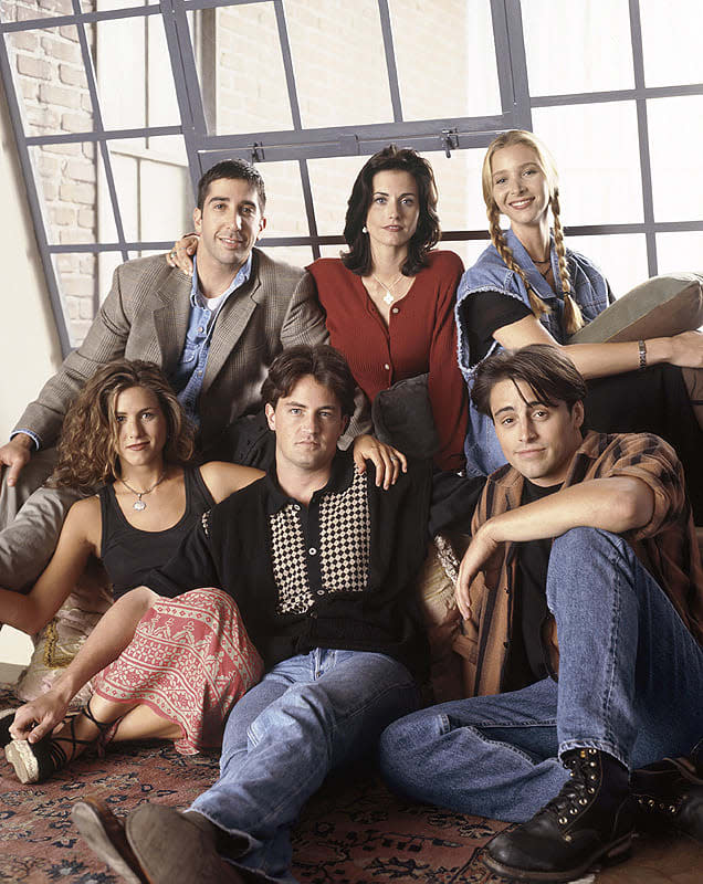 Los protagonistas de Friends