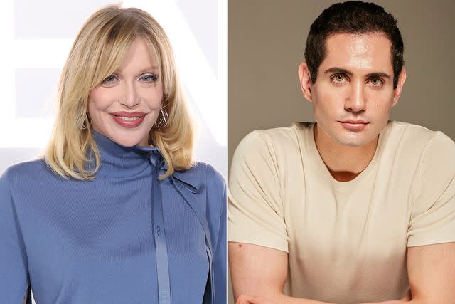 Harold Julian;Daniele Venturelli/Getty Images for Fendi Courtney Love, Frank Elaridi