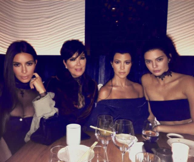 31) Kim, Kris, Kourtney and Kendall, March 2017