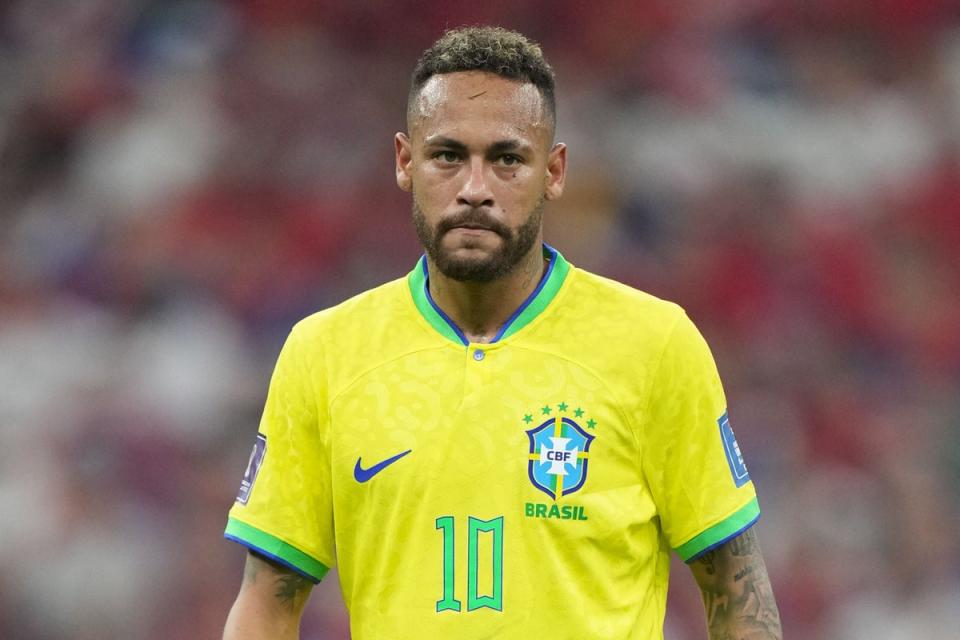 Neymar in action for Brazil (Peter Byrne/PA) (PA Wire)