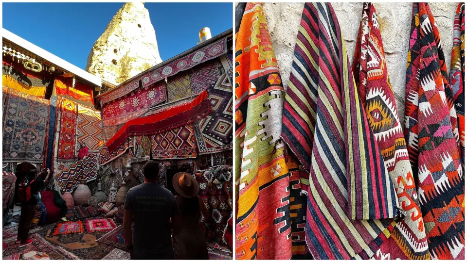 Rug shops, Goreme