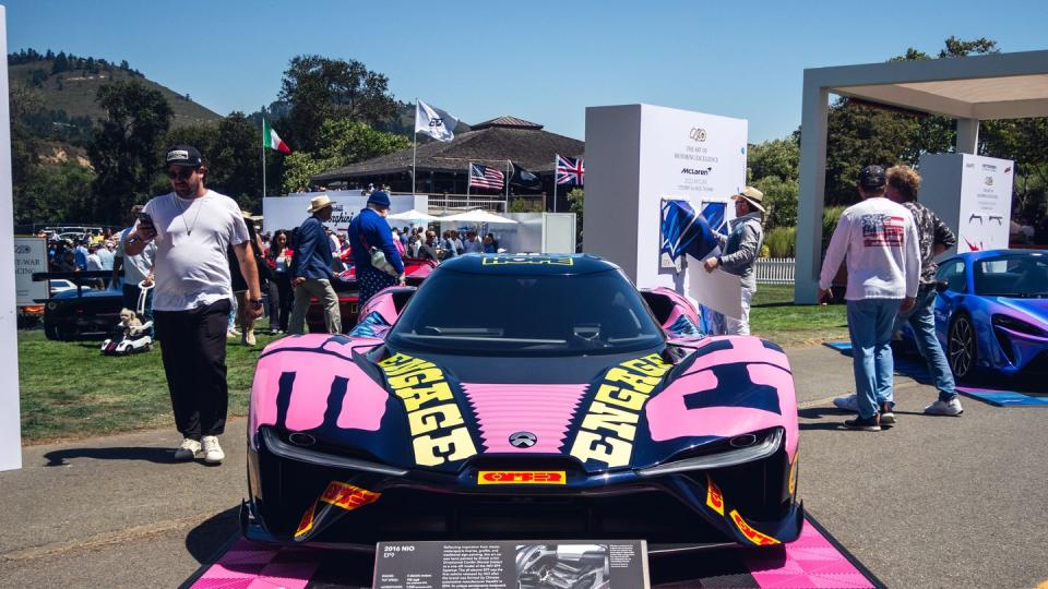 pebble beach art cars