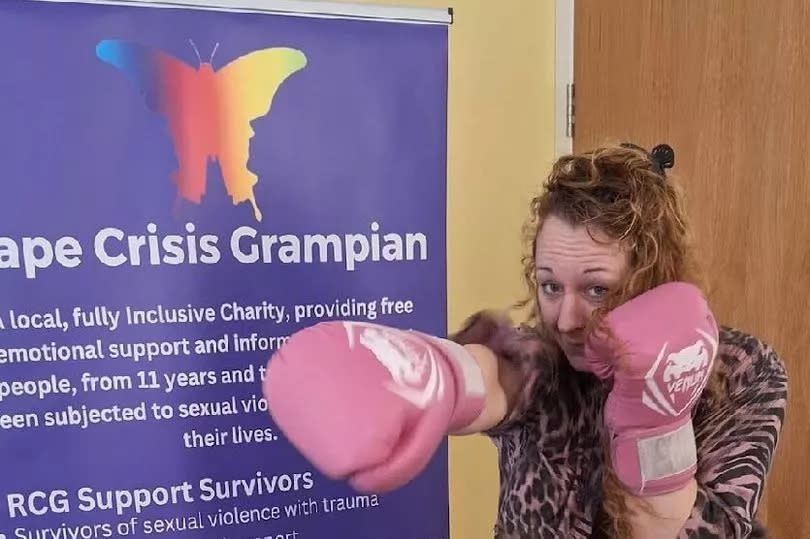 The event will raise funds for Rape Crisis Grampian who Arizona is currently involved with