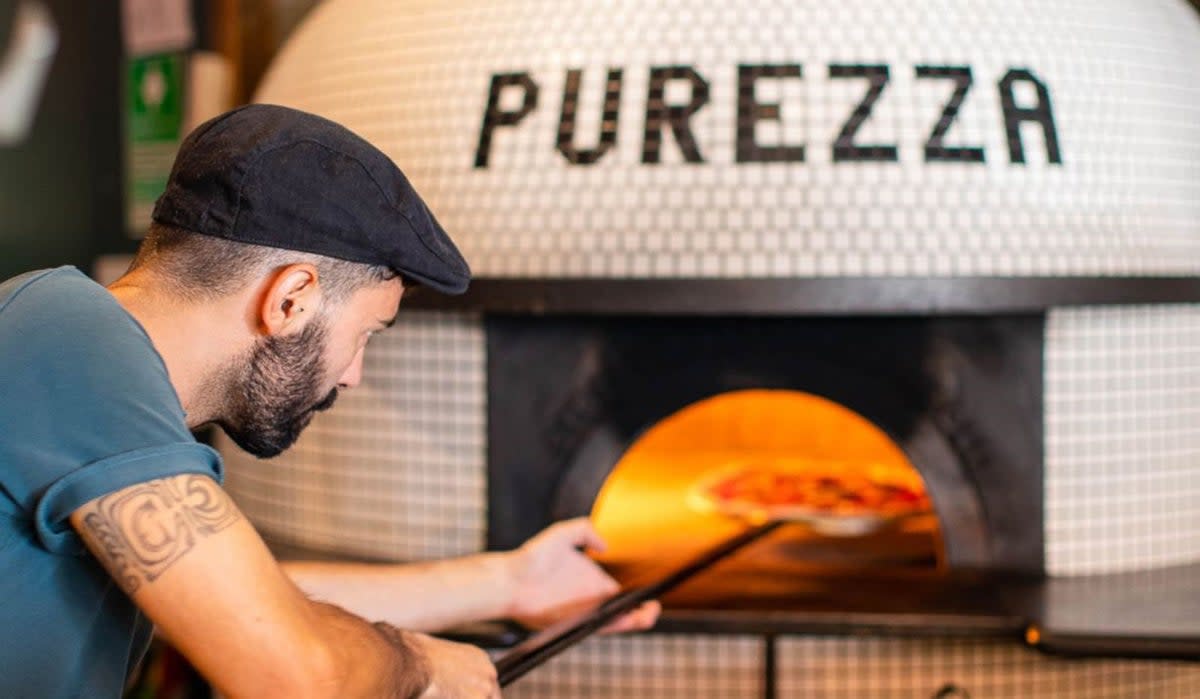 Purezza describes itself as the UK’s first vegan pizzeria (Purezza)