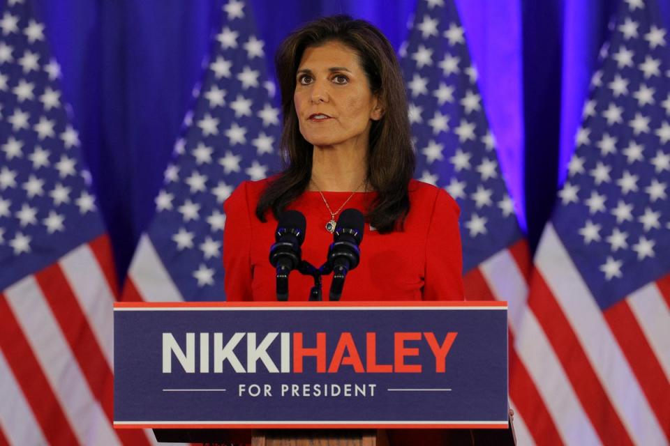 Nikki Haley dropped out of the 2024 Presidential race on Wednesday after a hard-fought battle (REUTERS)