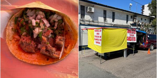 Los tacos de birria de cabeza y lengua de esta taquería en Tijuana te  sorprenderán