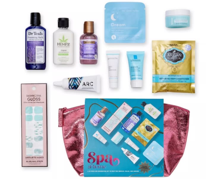 “Spa at Home” Best of Box Gift Set – Target Beauty Capsule - Credit: Target.