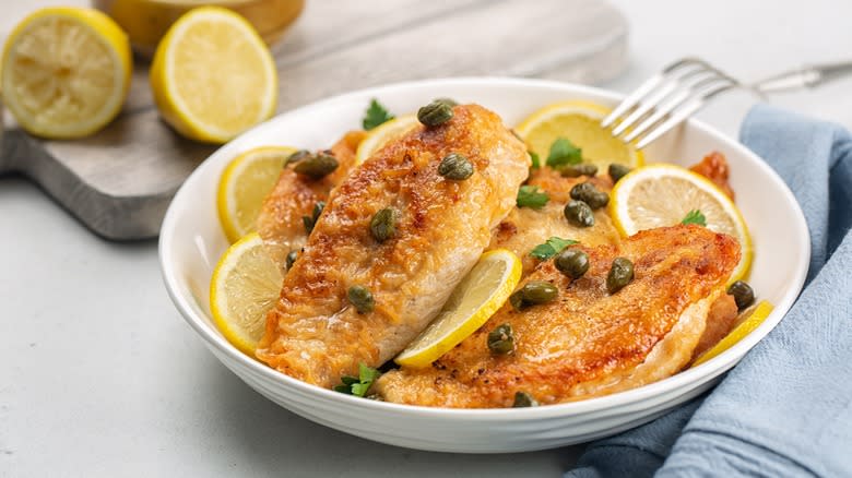 Chicken piccata