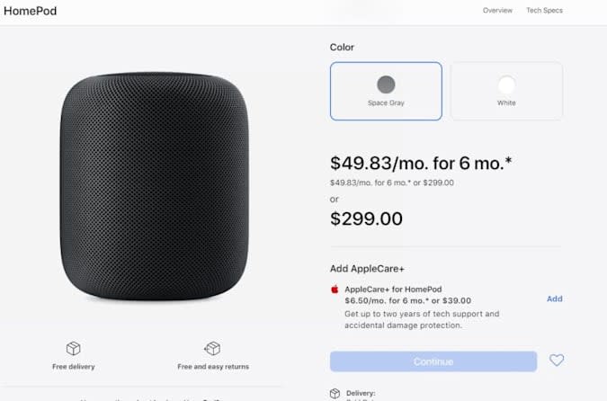 Apple HomePod 