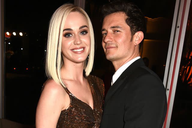 Dave M. Benett/VF17/WireImage Katy Perry and Orlando Bloom