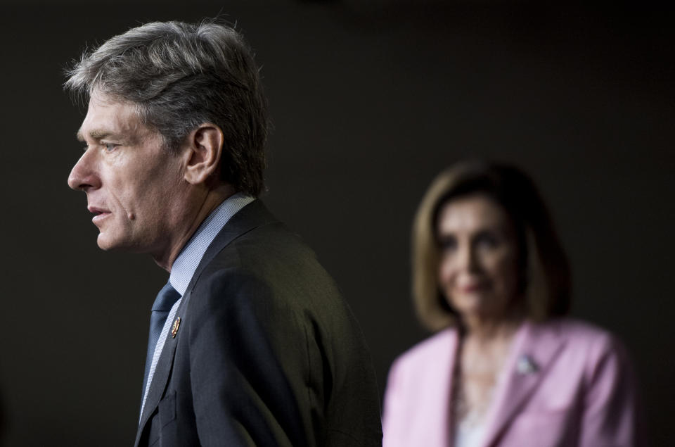 UNITED STATES - SEPTEMBER 27: Rep. Tom Malinowski, D-N.J., speaks during the House Democrats news conference on H.R.1, the "For the People Act" on Friday, Sept. 27, 2019. (Photo By Bill Clark/CQ-Roll Call, Inc via Getty Images)