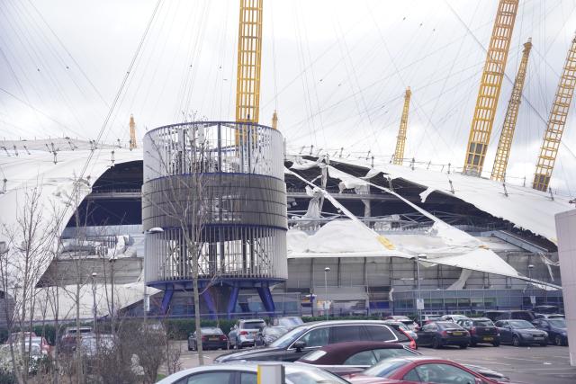 London 02 Arena could be closed for months after Storm Eunice