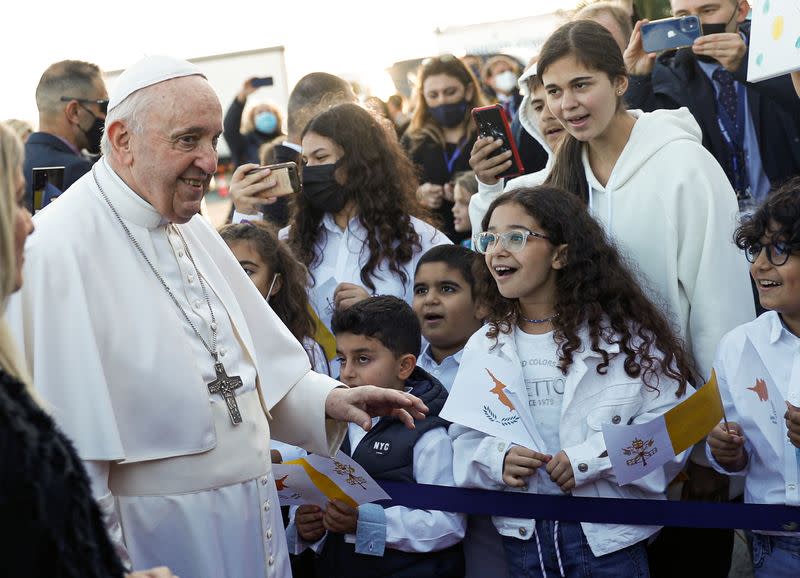 Pope Francis visits Cyprus