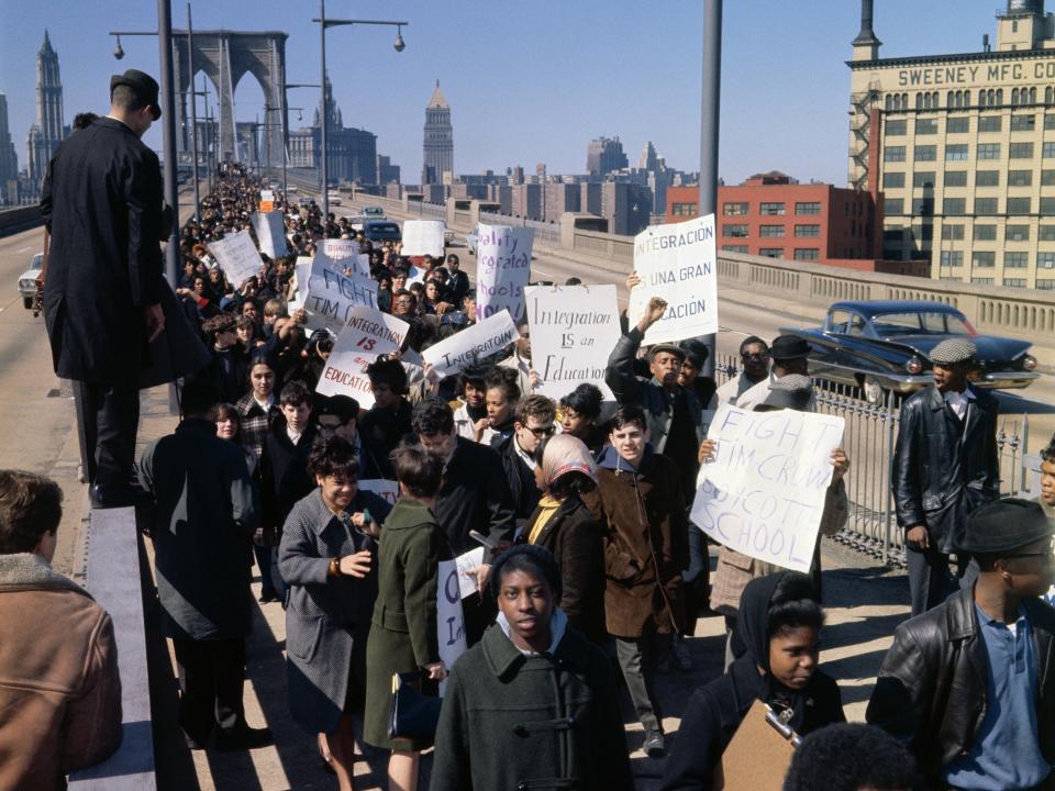 civil rights protest 1960s