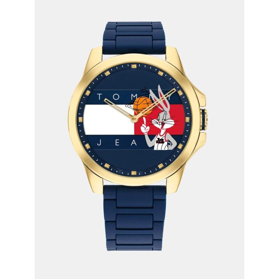 'Space Jam: A New Legacy' Gold Watch with Silicone Strap