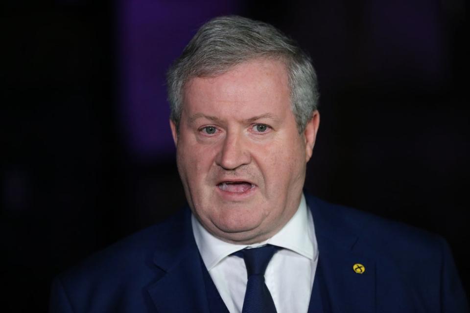 SNP Westminster leader Ian Blackford called on the PM to ‘do the right thing’ on vaccines (Isabel Infantes/PA)