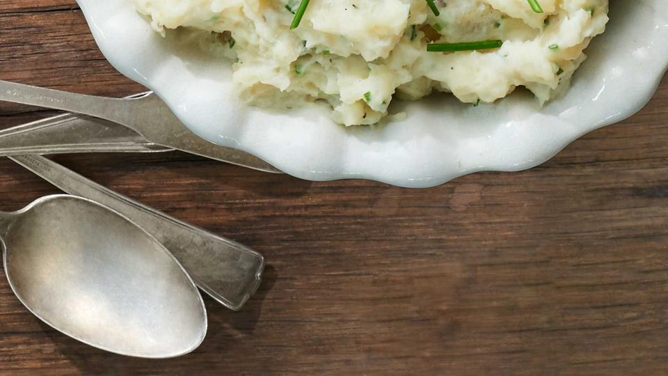 slow cooker mashed potatoes