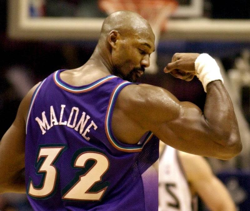 ▲爵士隊傳奇Karl Malone。（圖／美聯社／達志影像）