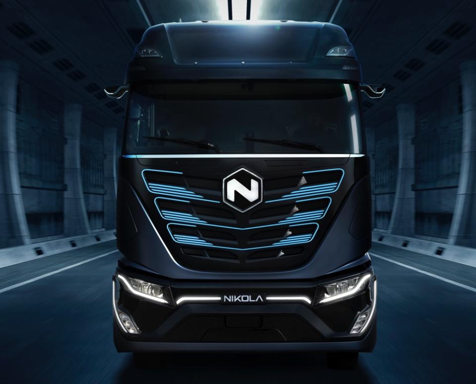 Alternative energy vehicle maker Nikola has been accused of committing a vast fraud by short-seller Hindenburg Research, prompting investigations by the SEC and DOJ. (Image: Nikola)