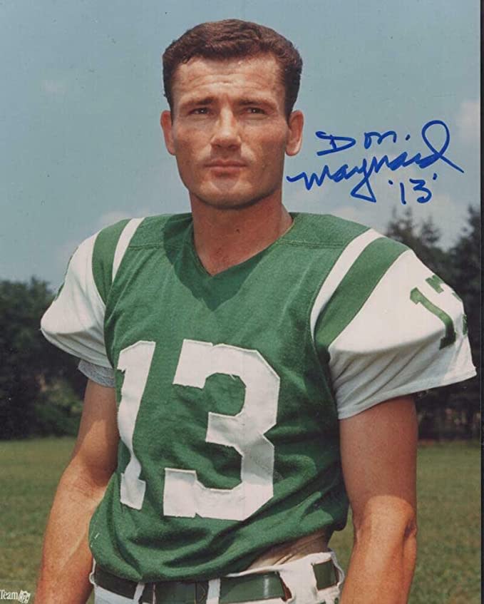 Don Maynard pictured during his playing days for the New York Jets.