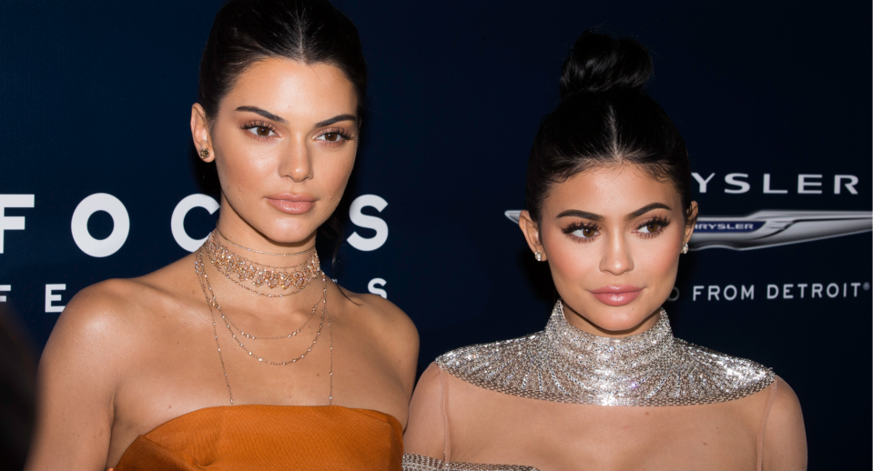 Kendall Jenner's latest photoshoot for Burberry has drawn harsh criticism and comparison to her younger sister, Kylie. (Getty Images). 