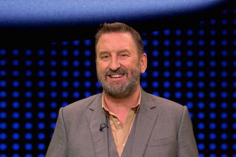 Lee Mack in Inside No. 9's surprise episode, playing himself as a quiz show host