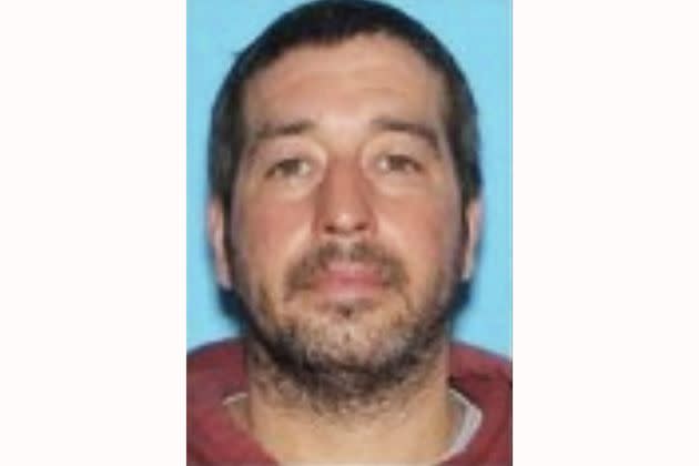 This photo released by the Lewiston Maine Police Department shows Robert Card, who police have identified as a person of interest in connection to mass shootings in Lewiston, Maine, on Oct. 25.