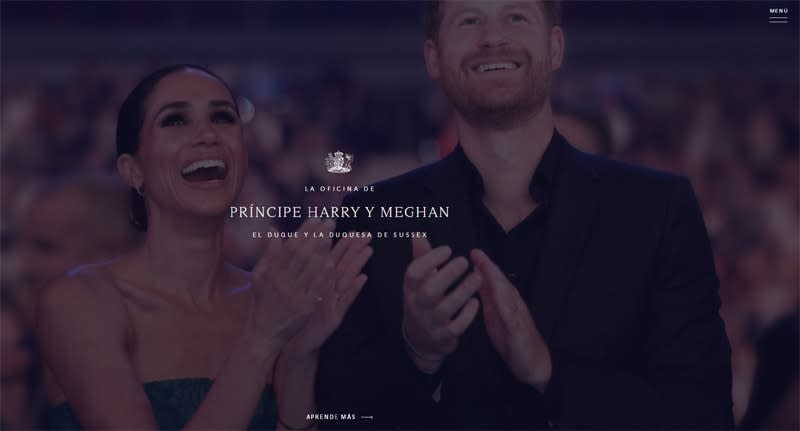 Meghan Markle y el príncipe Harry 