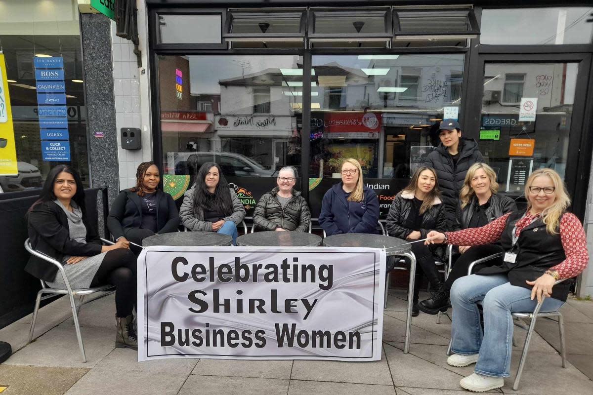 ‘Without businesses there would be no high street’: Business owners gather in Shirley <i>(Image: Matt Davey)</i>