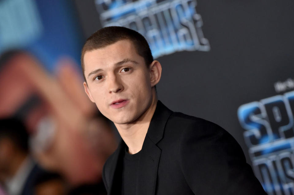 LOS ANGELES, CALIFORNIA - DECEMBER 04: Tom Holland attends the premiere of 20th Century Fox's "Spies in Disguise" at El Capitan Theatre on December 04, 2019 in Los Angeles, California. (Photo by Axelle/Bauer-Griffin/FilmMagic)