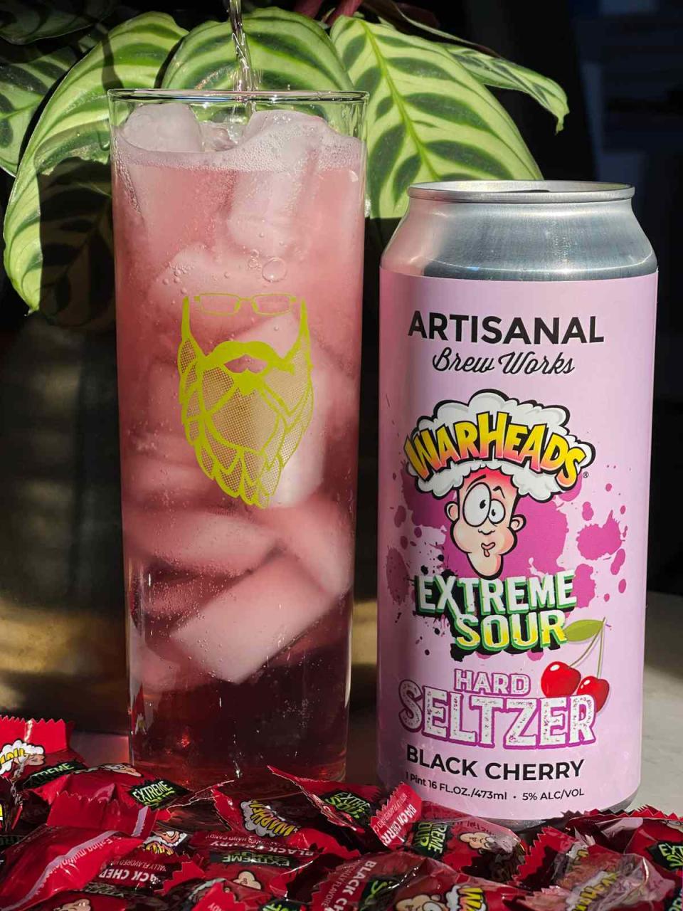 Sour Warheads Beer and Hard Seltzer