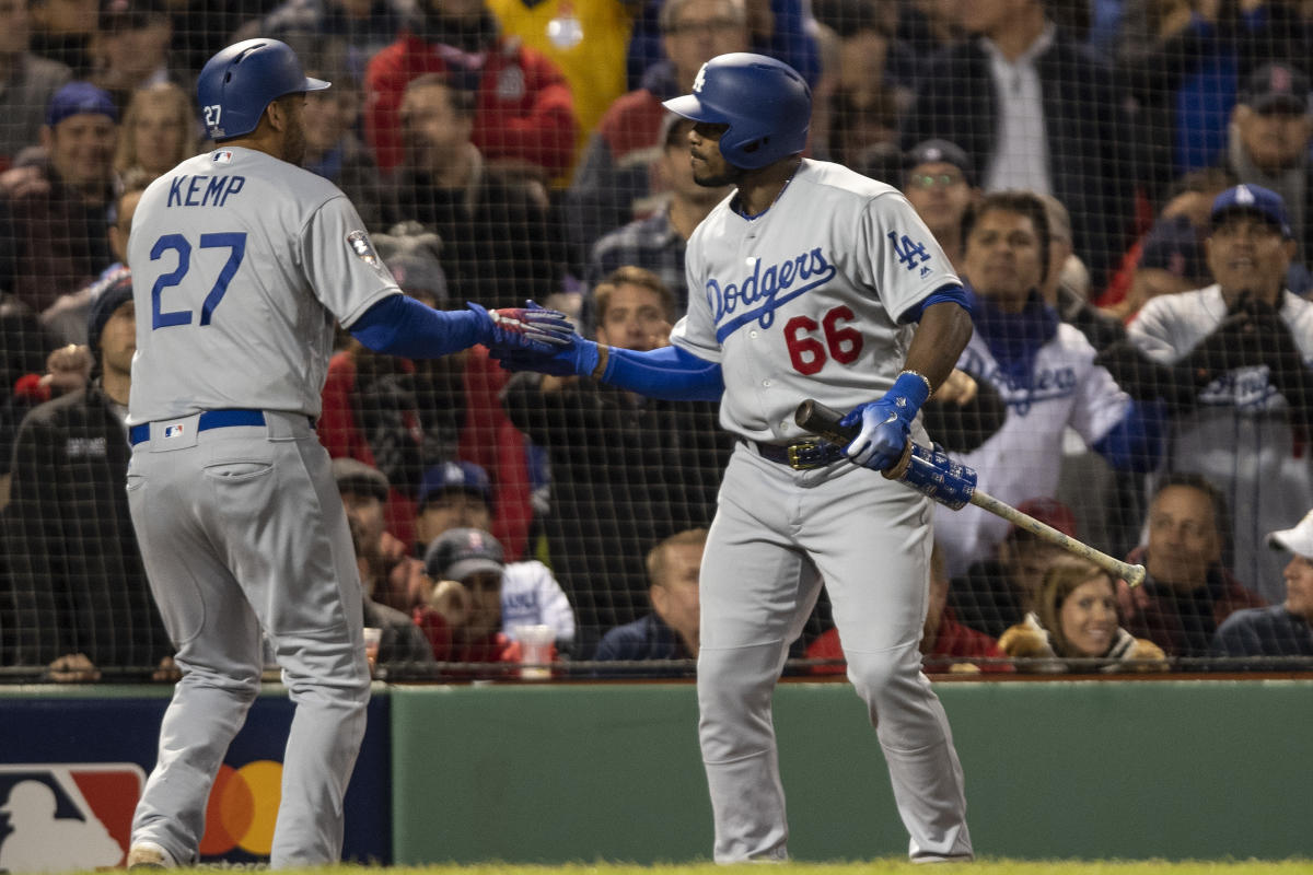 Dodgers Trade Yasiel Puig, Matt Kemp, Alex Wood And Kyle Farmer To