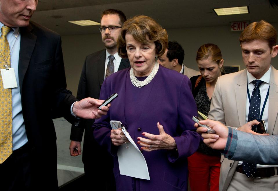 Sen. Dianne Feinstein, D-Calif., chairman of the Senate Select Committee on Intelligence.