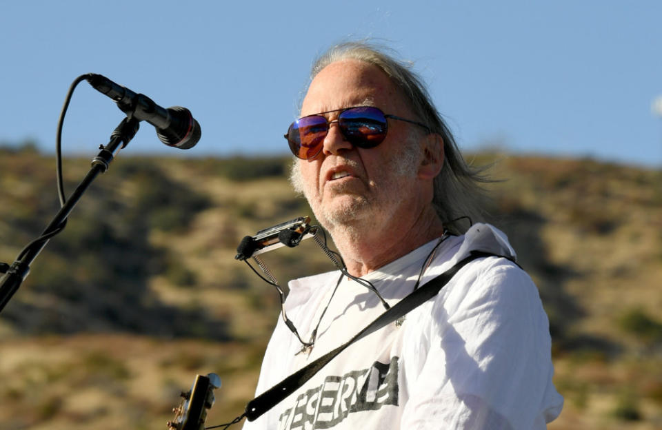 Neil Young has had a productive year credit:Bang Showbiz