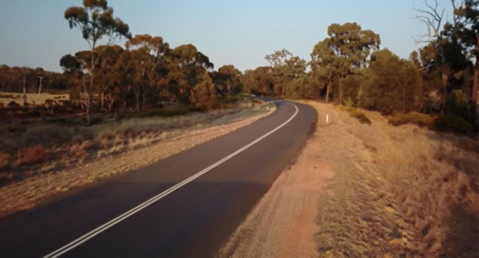 He never thought he would have almost died on the road he knew so well. Source: NSW Government