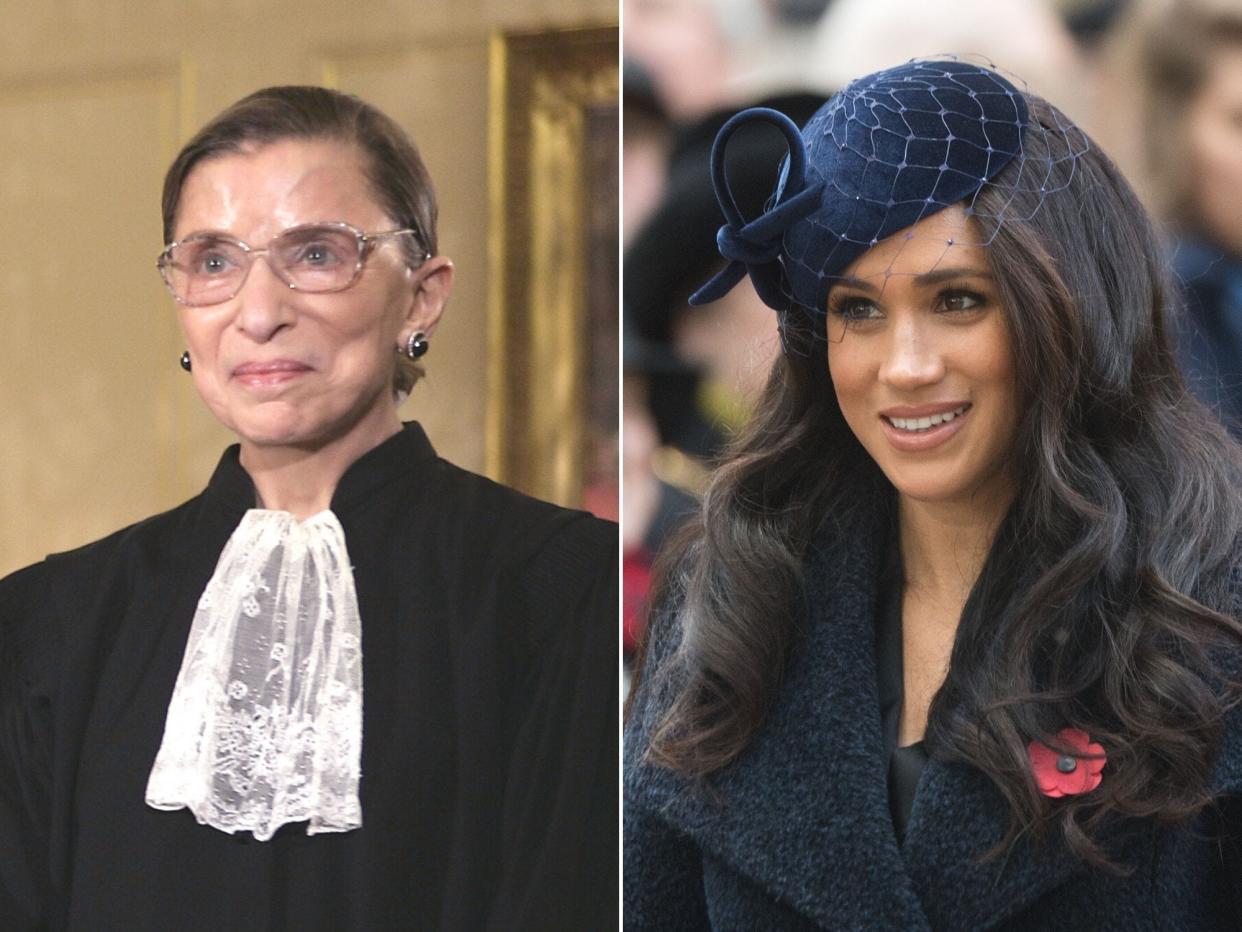 ruth bader ginsburg meghan markle