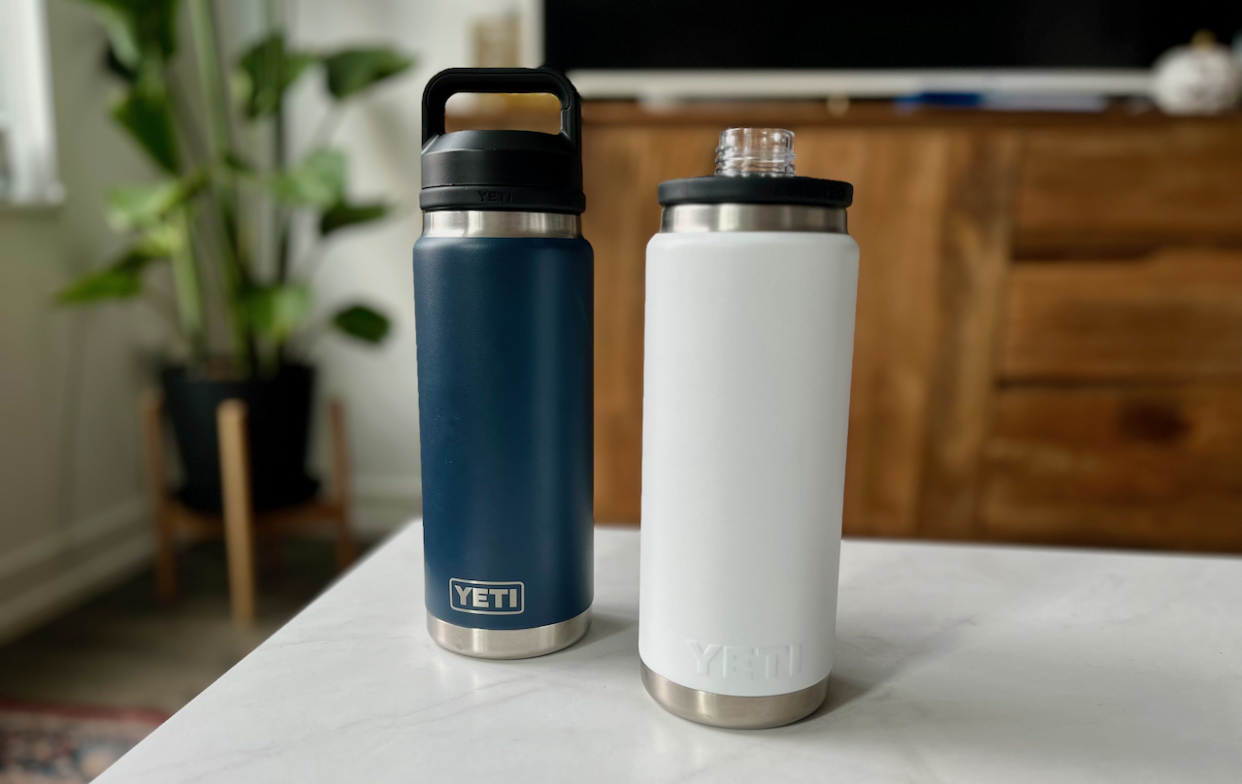 The Yeti Rambler 769 ml Water Bottle is an absolute must-have. (Photo by Krista Thurrott)