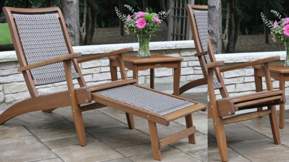 Pick your desired level of lounge with this top-rated patio chair.