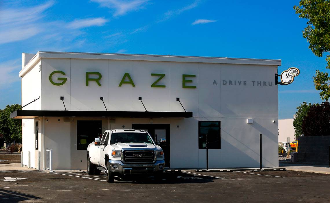 Graze opened a drive-thru only location off Highway 395 in Kennewick.