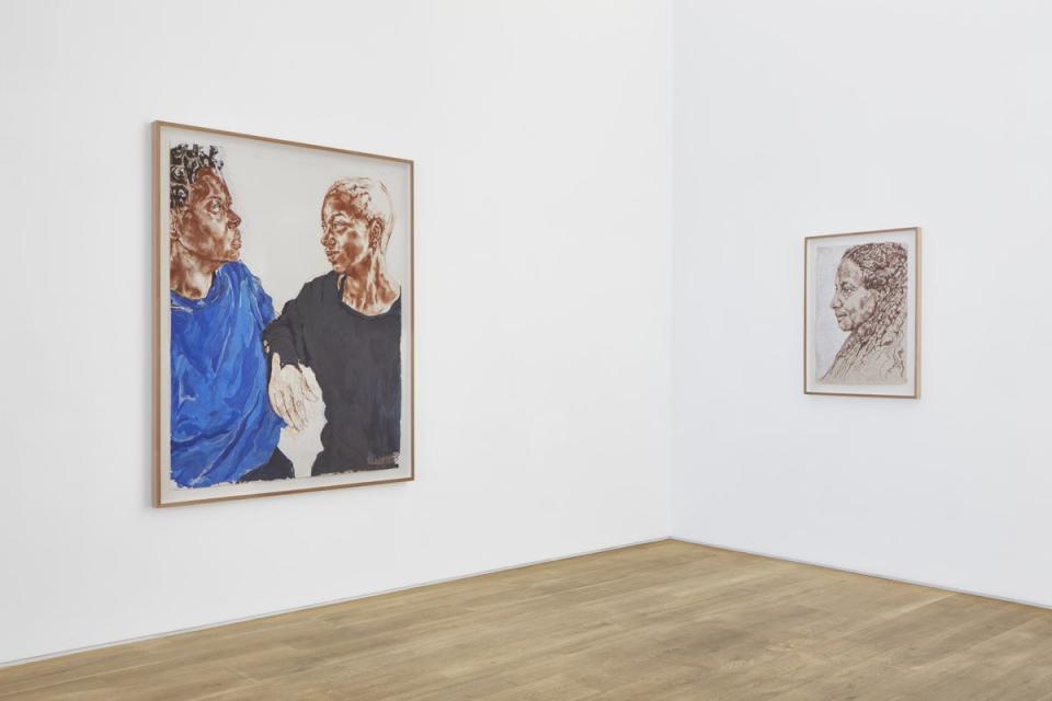 Johnson’s work addresses a lack of black representation in Western art (Tate Britain/PA Wire)