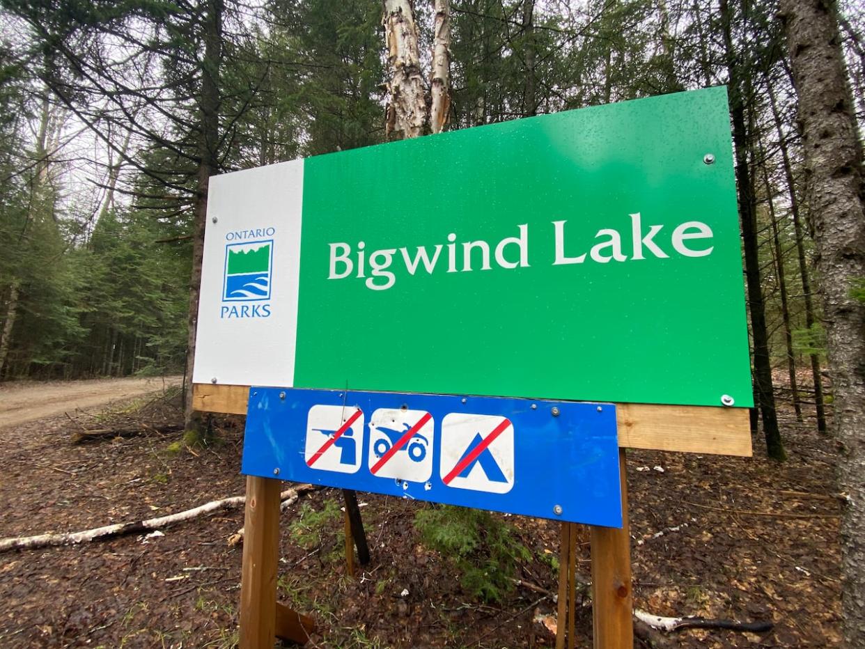 A second round of public commentary wraps this weekend on the province's latest proposed plans for Bigwind Lake Provincial Park.  (Paul Borkwood/CBC - image credit)