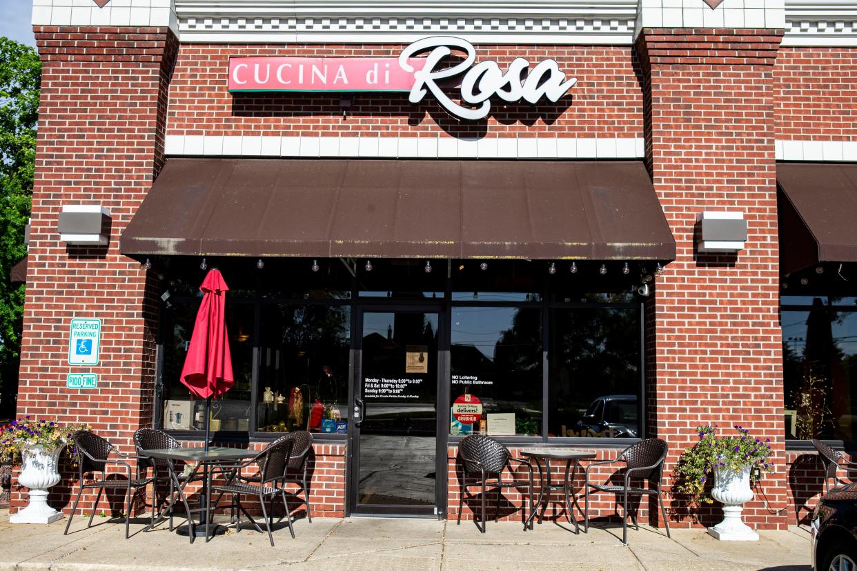 Cucina Di Rosa, 1620 N. Bell School Road, is seen on Wednesday, June 22, 2022, in Rockford. The restaurant will close for good at the end of the year.