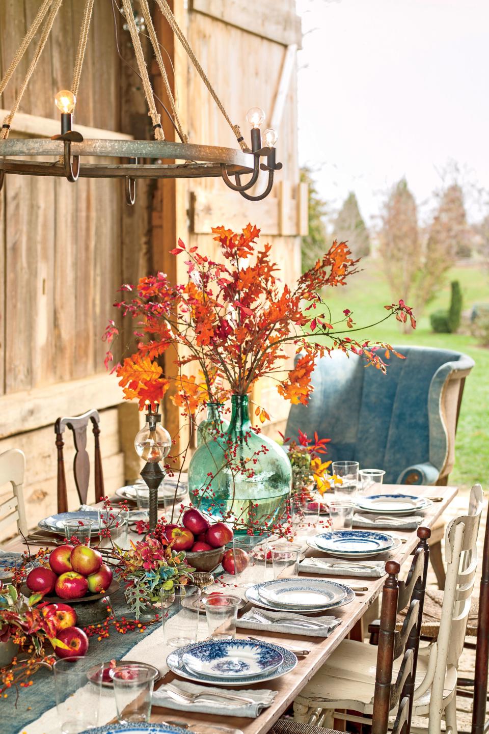 Fall Bounty-Inspired Table