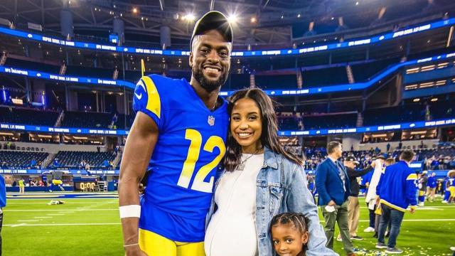 Super Bowl 2022: Van Jefferson's wife leaves game to give birth