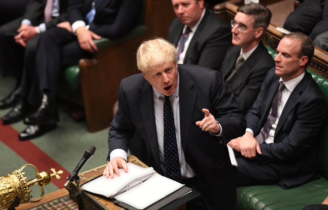 Boris Johnson will urge MPs to get his Brexit deal over the line: via REUTERS