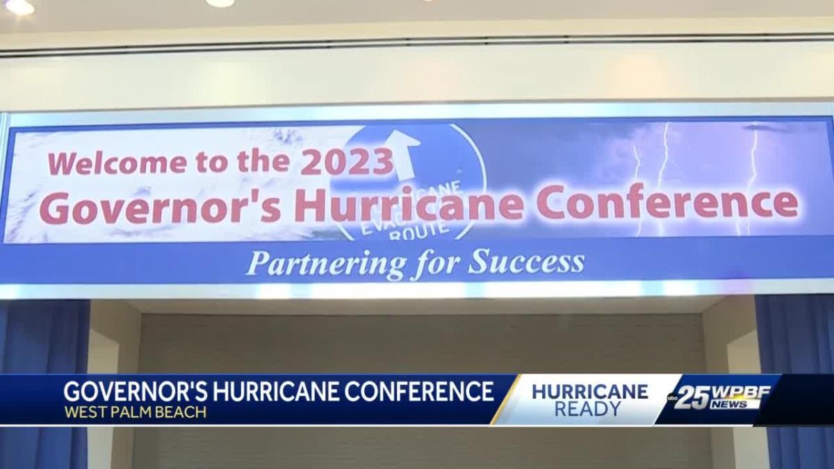 Governor's Hurricane Conference underway in downtown West Palm Beach