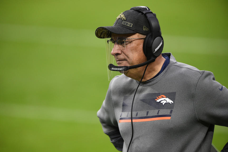 Broncos head coach Vic Fangio is reportedly returning for the 2021 season. (Photo by Chris Unger/Getty Images)