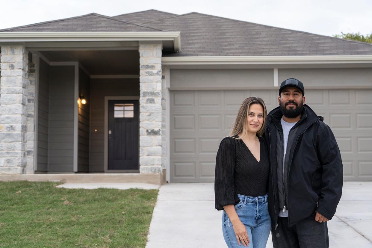 Jose Gomez, who works in construction, and Nidia, a stay-at-home mom, bought a three-bedroom, 1,665-square-foot house with two bathrooms and a study, paying in the mid-$300,000s.